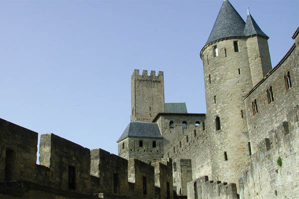 замок в Каркассоне