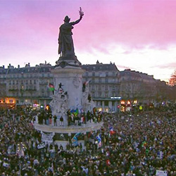 Площадь республики в Париже