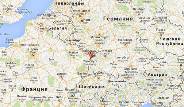 Франция германия на русском. Страсбург на карте Франции. Страсбург на карте Европы. Страсбург на карте Германии. Город Страсбург Франция на карте.